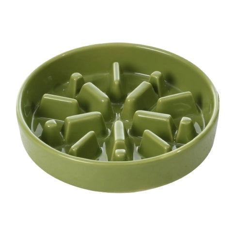 Gamelle Slow Feeder Vert
