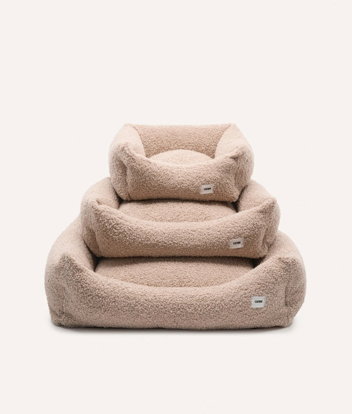 Panier bouclettes - Beige