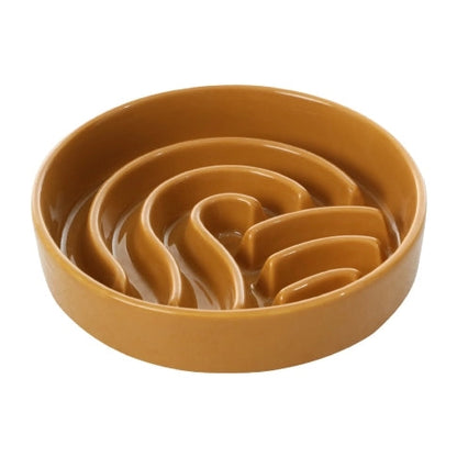 Gamelle Slow Feeder Moutarde