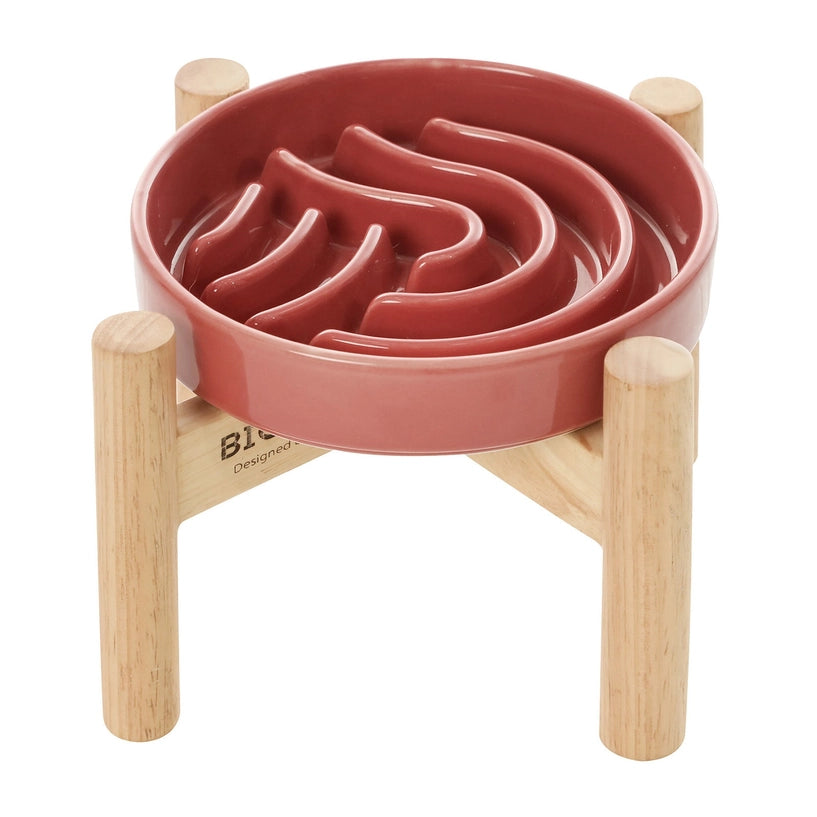 Gamelle Slow Feeder Rose