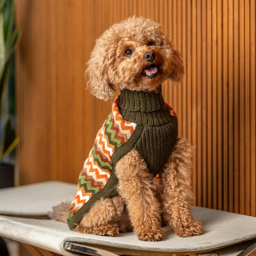 Pull en alpaga - Chevrons