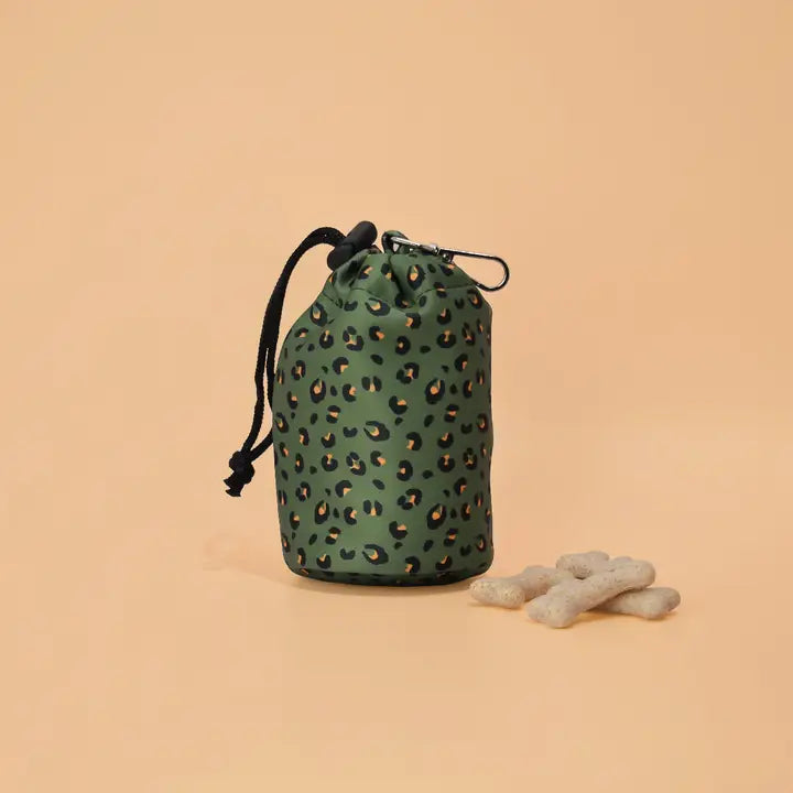 Pochette à friandises - Léopard Kaki