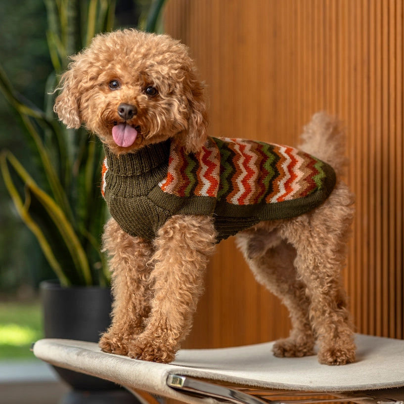 Pull en alpaga - Chevrons