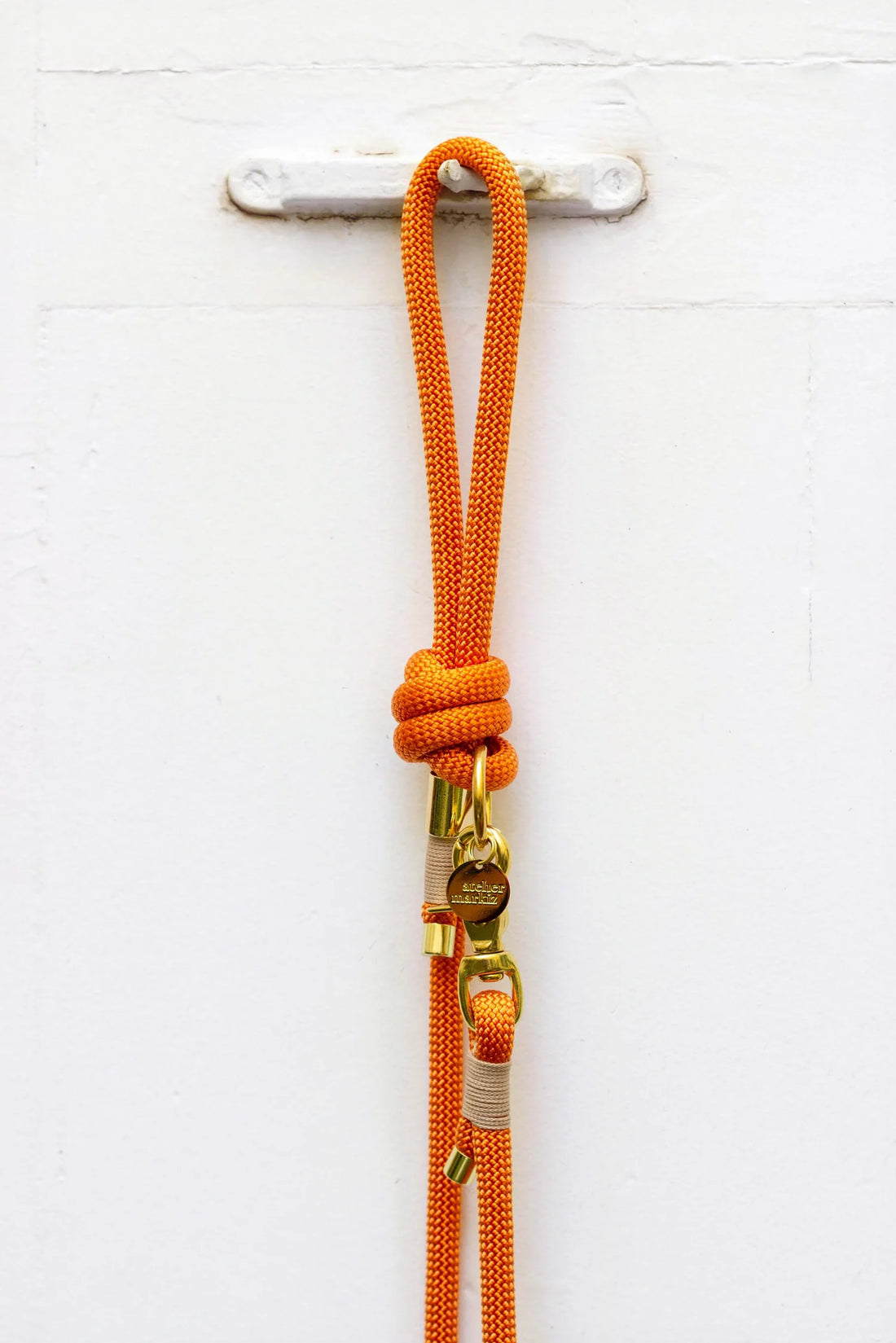 Laisse Corde Tangerine