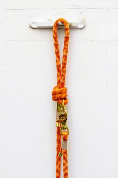 Laisse Corde Tangerine