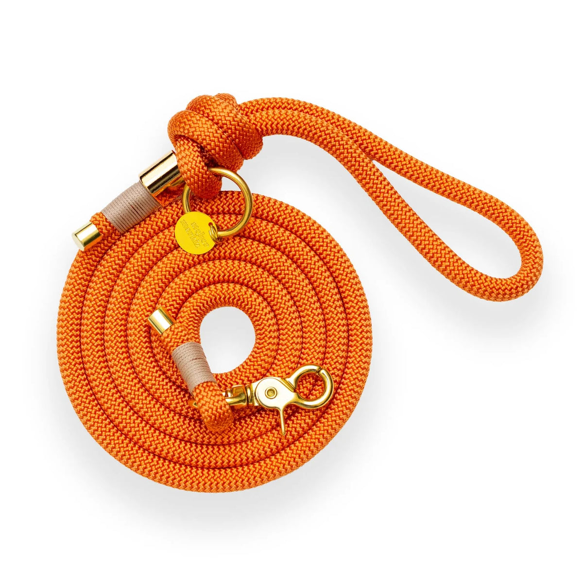 Laisse Corde Tangerine