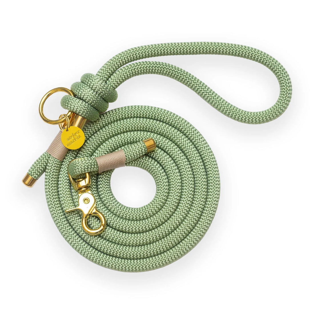 Laisse Corde Matcha